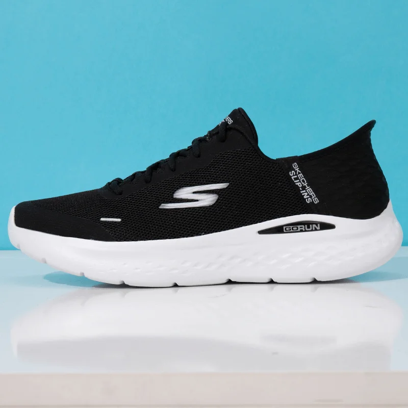 

Skechers Men's Shoes Mesh Soft-Soled Sneakers Breathable Casual Shoes Mesh Walking Shoes Running Shoes 220934-Bkw