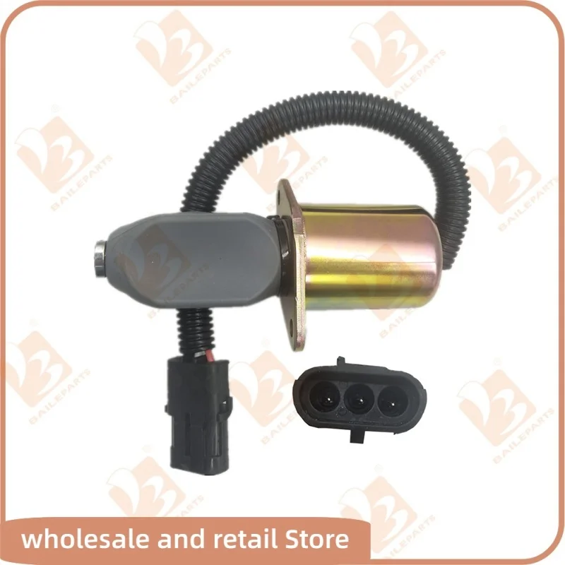 

3931196 ZSF-3C Соленоид отключения топлива 12 В SA-4754-12 3934171 Для деталей Cummins Электромагнитный клапан остановки