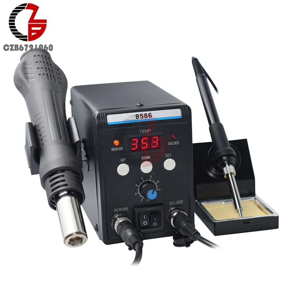 8586-hot-air-rework-soldering-station-with-temperature-control-adjustable-air-volume-digital-display-for-smd-soldering-110v-220v