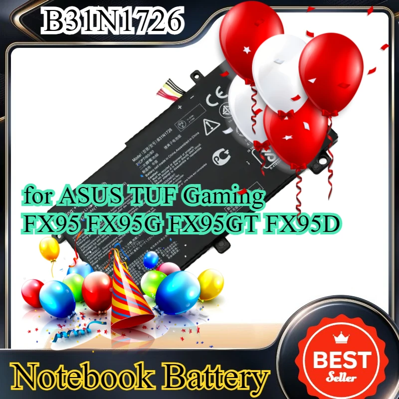 

Аккумулятор Li-Polymer B31N1726 11.4V 48Wh для ASUS TUF Gaming FX95 FX95G FX95GT FX95D