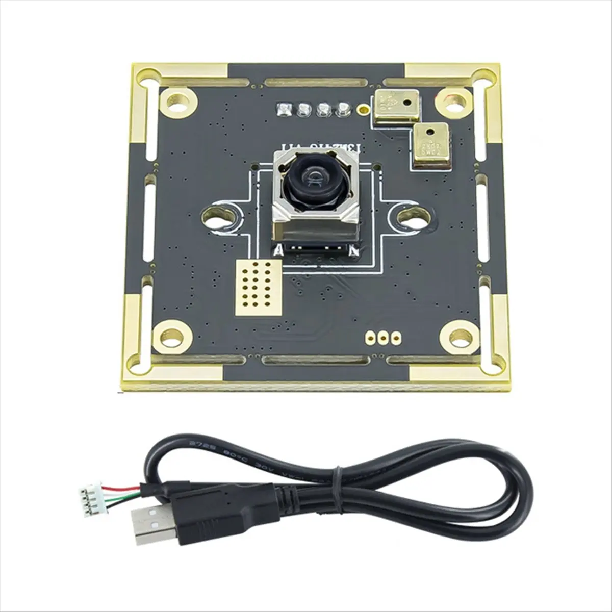 SWXF 13MP USB Camera Module 120° No Distortion Auto Focus Camera Module 4160x3120 OV13B10 Built-in Mic for Computer