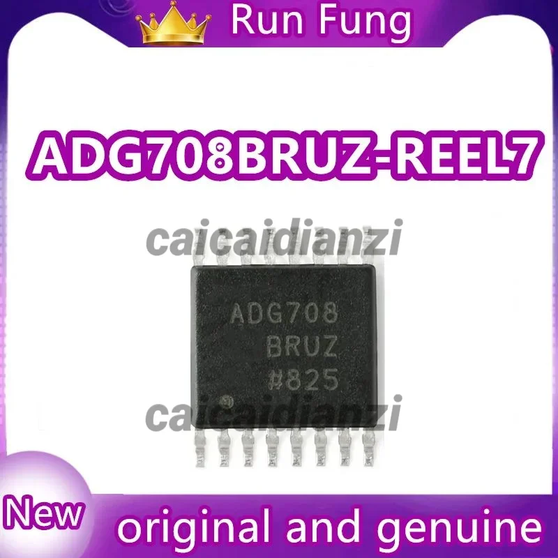 

ADG708BRUZ-REEL7 ADG708BRUZ 1-канальный ИС-переключатель 8:1 4,5 Ом 16-TSSOP 10 шт./лот Новый Оригинал
