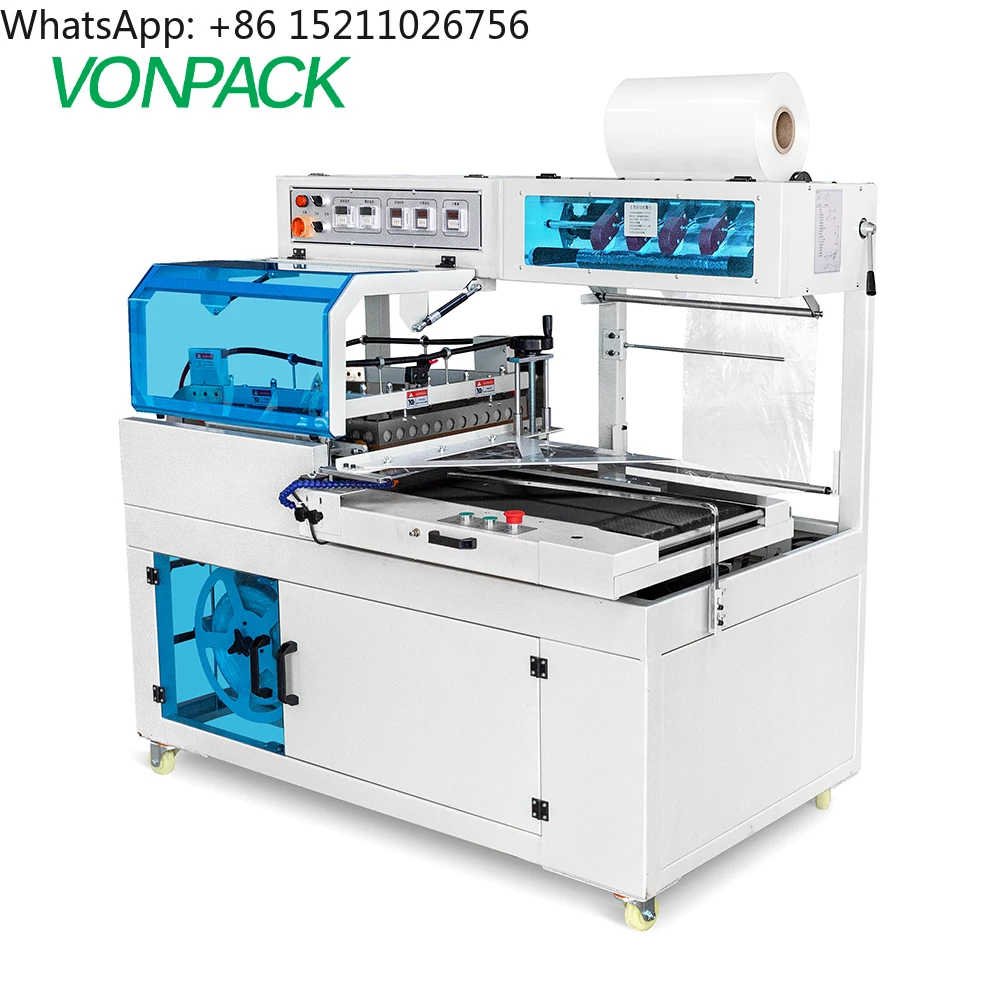 FQL450 Industrial Automatic L bar Sealer Cheap Price Plastic Bag Heat Sealing Wrapping Machine Vertical Packing Machine for Box
