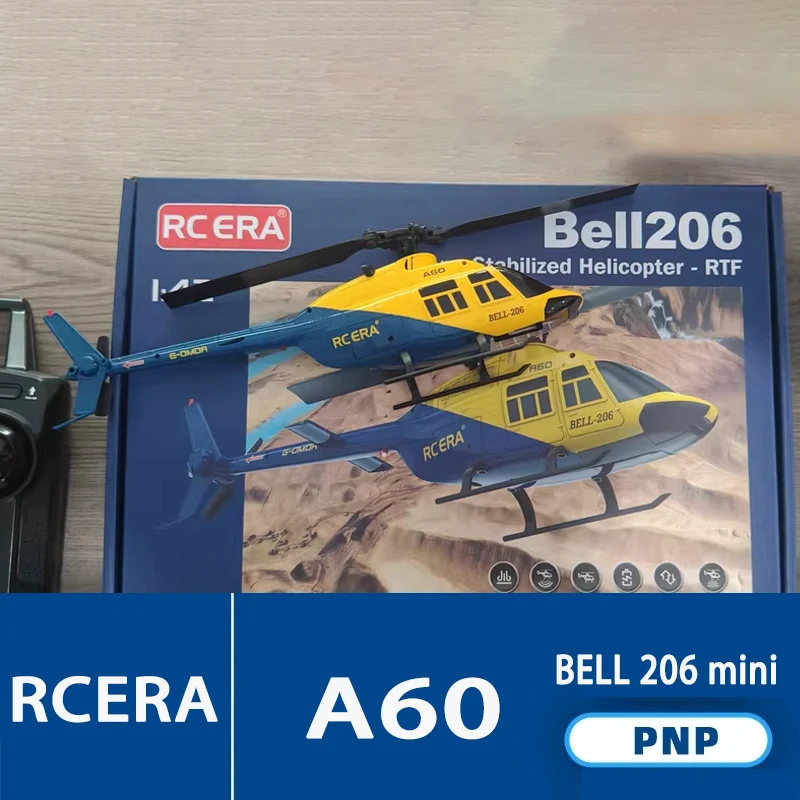 

A60 RC Самолет Вертолет 2,4G 6-Aixs Гироскоп 6-канальный Удержание высоты Оптический поток BELL 206 МИНИ-вертолет с дистанционным управлением Игрушки для
