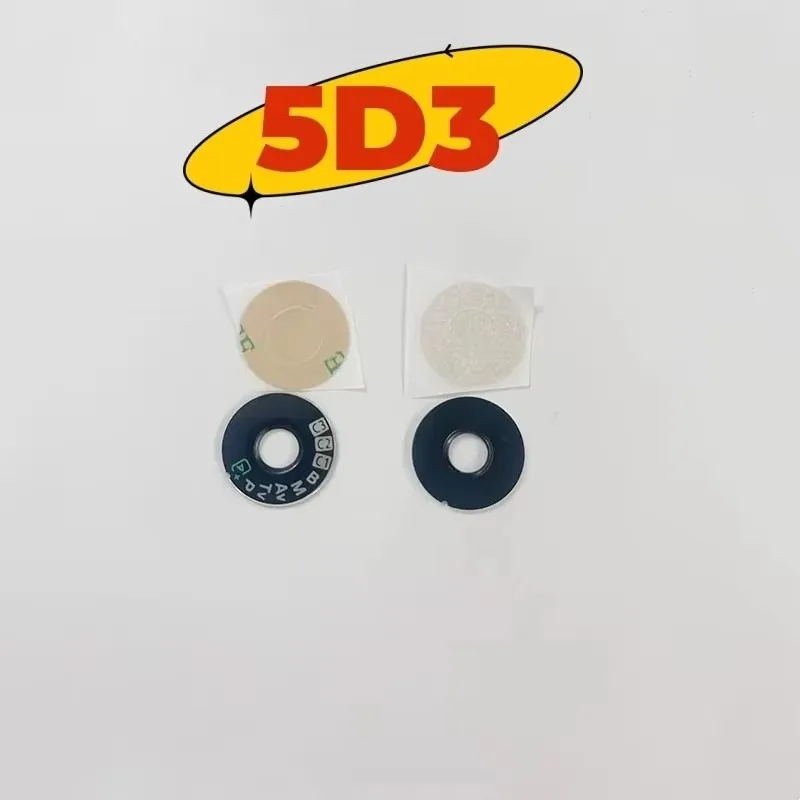 For Canon 5D3 7D2 600D Mode Label Dial Stickers Function Turntable Rotary Plate Patch Camera Detail Repair Replacement Parts