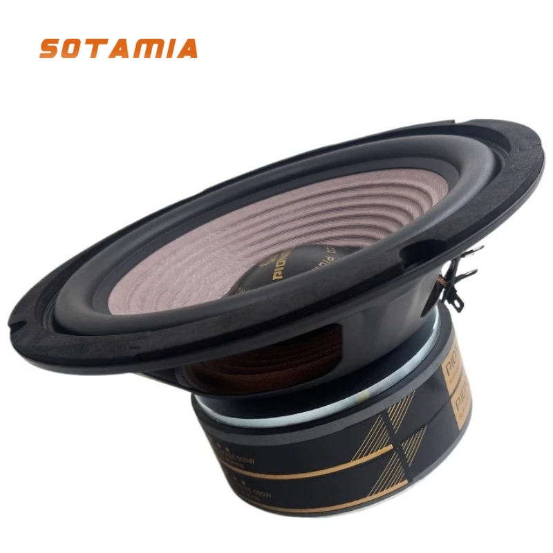 

SOTAMIA 1Pcs 8 Inch 200W Subwoofer Power Speaker 8 Ohm Passive Speaker Subwoofer Home Theater Hifi Music Bookshelf Loudspeaker