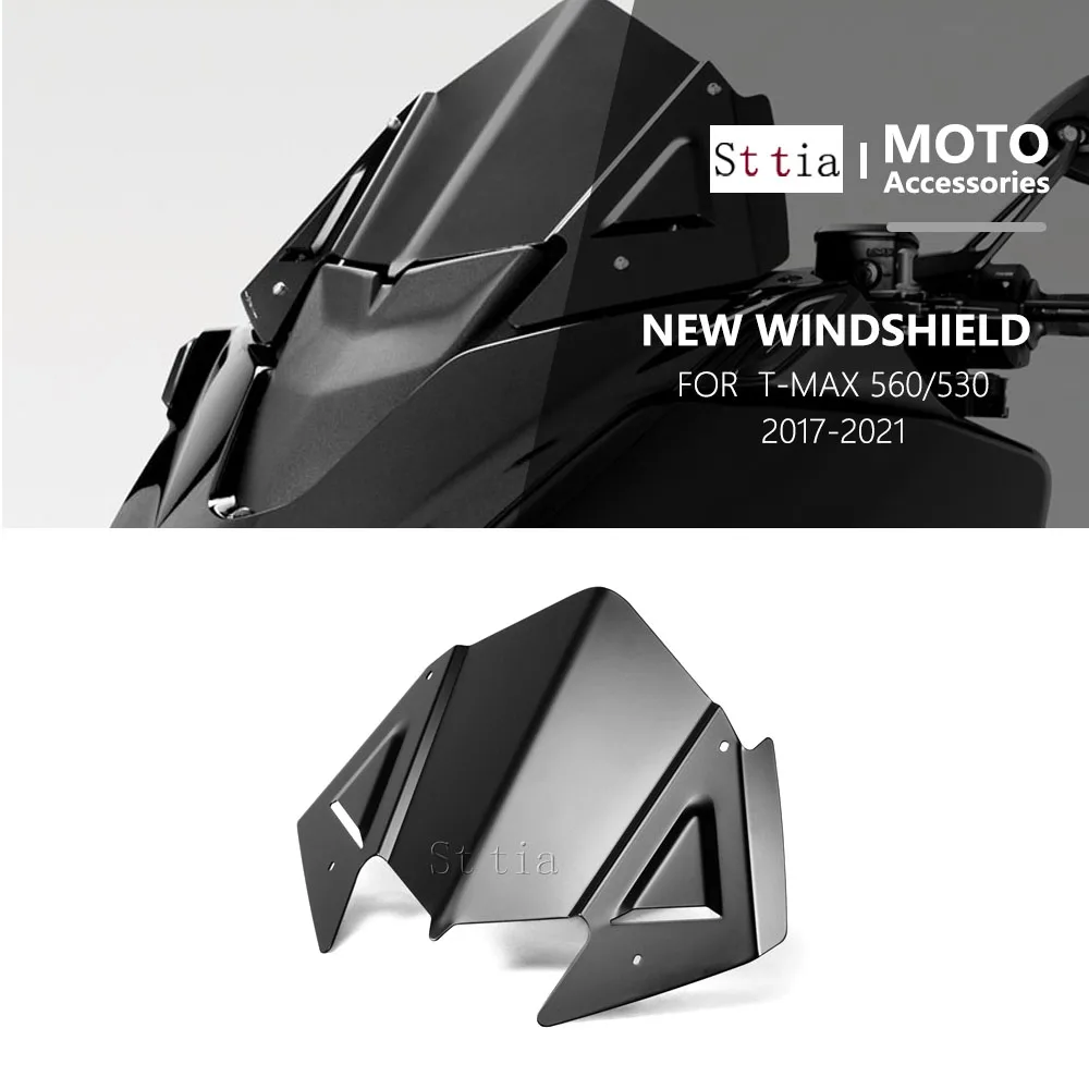 

T-MAX 560/530 2017-2019 лобовое стекло мотоцикла, дефлектор ветрового стекла, обтекатель для YAMAHA TMAX 530 TMAX 560 2020-2021 TMAX 530