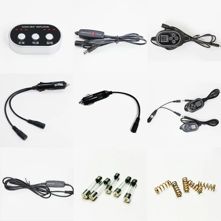 

Wired/Wireless/Bluetooth/Extension Cable/Sensor/Car Ventilation Heating Cushion Seat Electric Heating Accessories