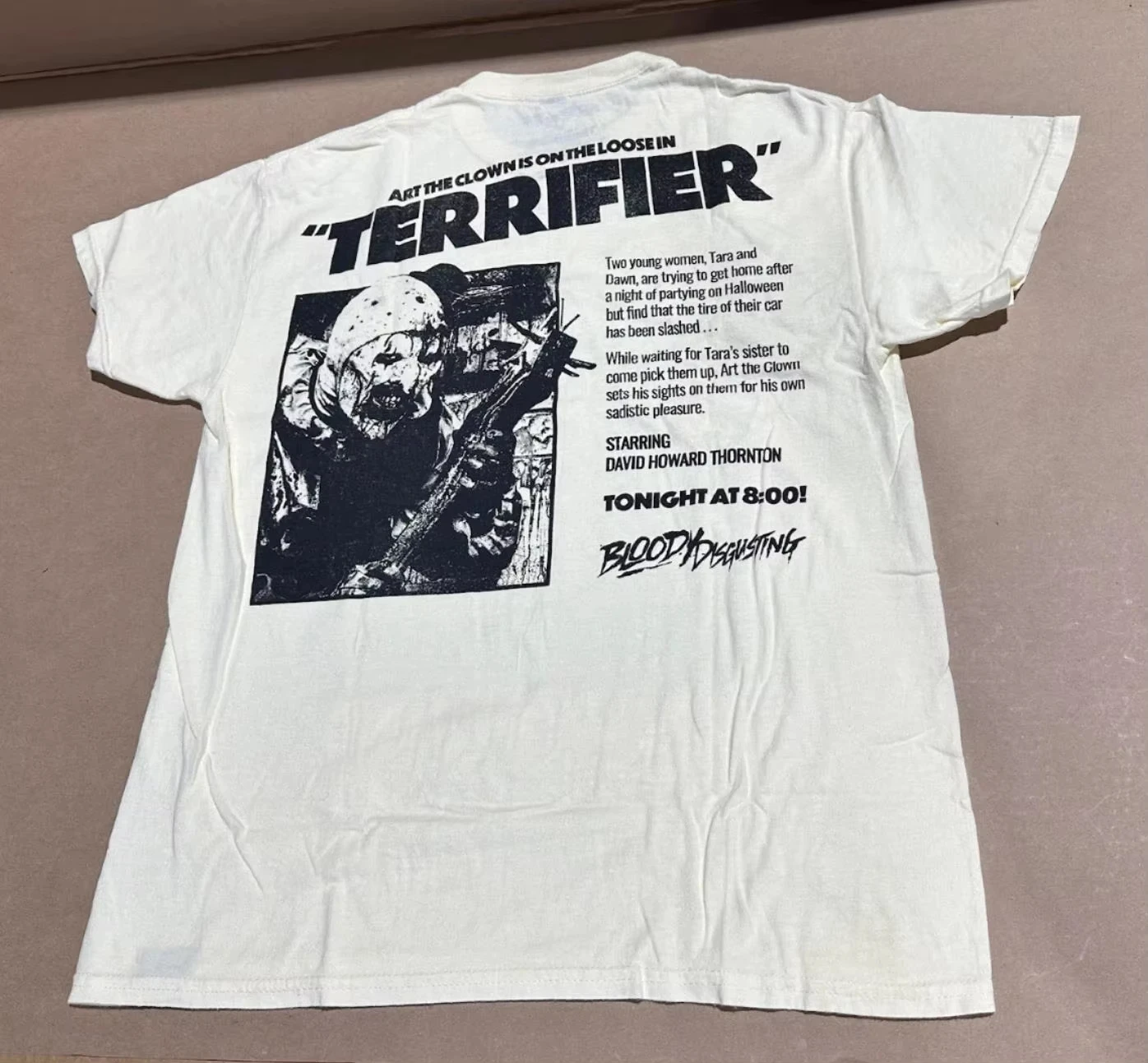 NWT Men's Bloody Disgusting X Terrifier Art The Clown RARE حصرية جديدة راقية فاخرة لكل من الرجال والنساء أفضل Y2k 2026 #3