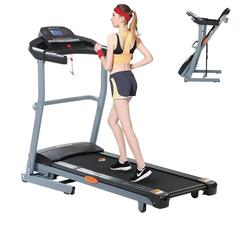 Electric Folded Home Use Walking Commercial  Mechanical Electric Treadmill Foldable With Touch Screen