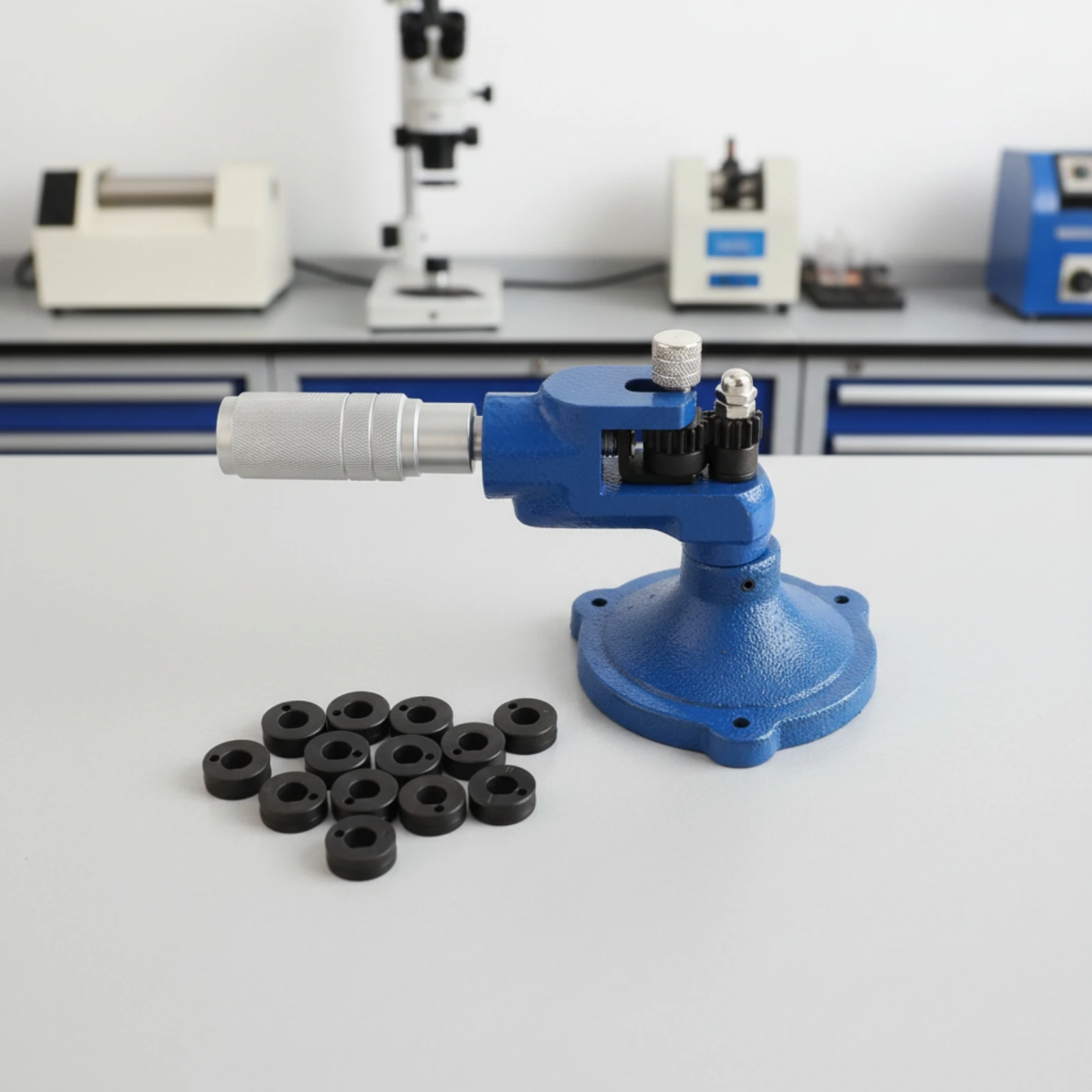 Loop Expanding and Reducing Tool Stable Base Loop Reshaping Tool with Interchangeable Sizing Dies Sturdy