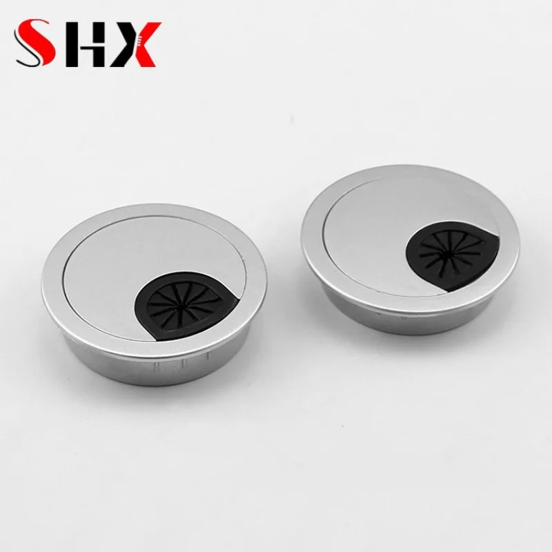 Computer desk line hole cover Grommet Desk Table Cable Tidy Outlet Port Surface Wire Hole Cover Switch Plates Cabin Haporigin