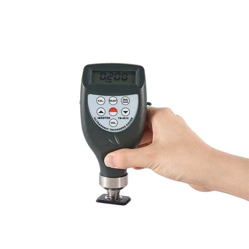 digital display ultrasonic thickness TM-8816 1.0~200mm gauge steel plate boiler thickness detector ultrasonic thickness gauge