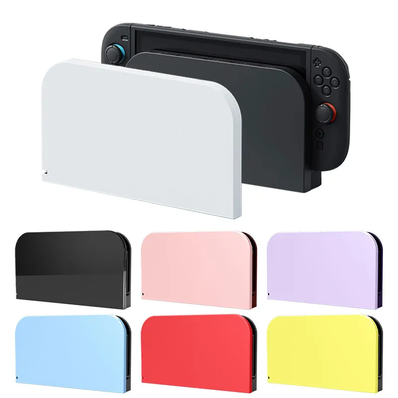 Placa frontal decorativa capa protetora para nintendo switch 2 2025 tv doca estação base doce cor substituição caso placa frontal