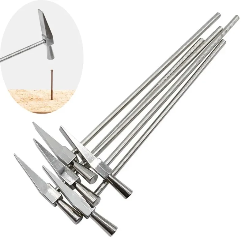 

2Pcs Mini Hammer Advanced Jewelry Maintenance Watch Repair Tool Portable Comfort Tuning Hammer Jewelry Trimming Small Hammer