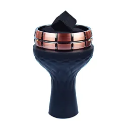 Support de charbon de bois pour ovale guilé, système de gestion de la chaleur, chicha Sheesha, tuyau d'eau, accessoires de Somking