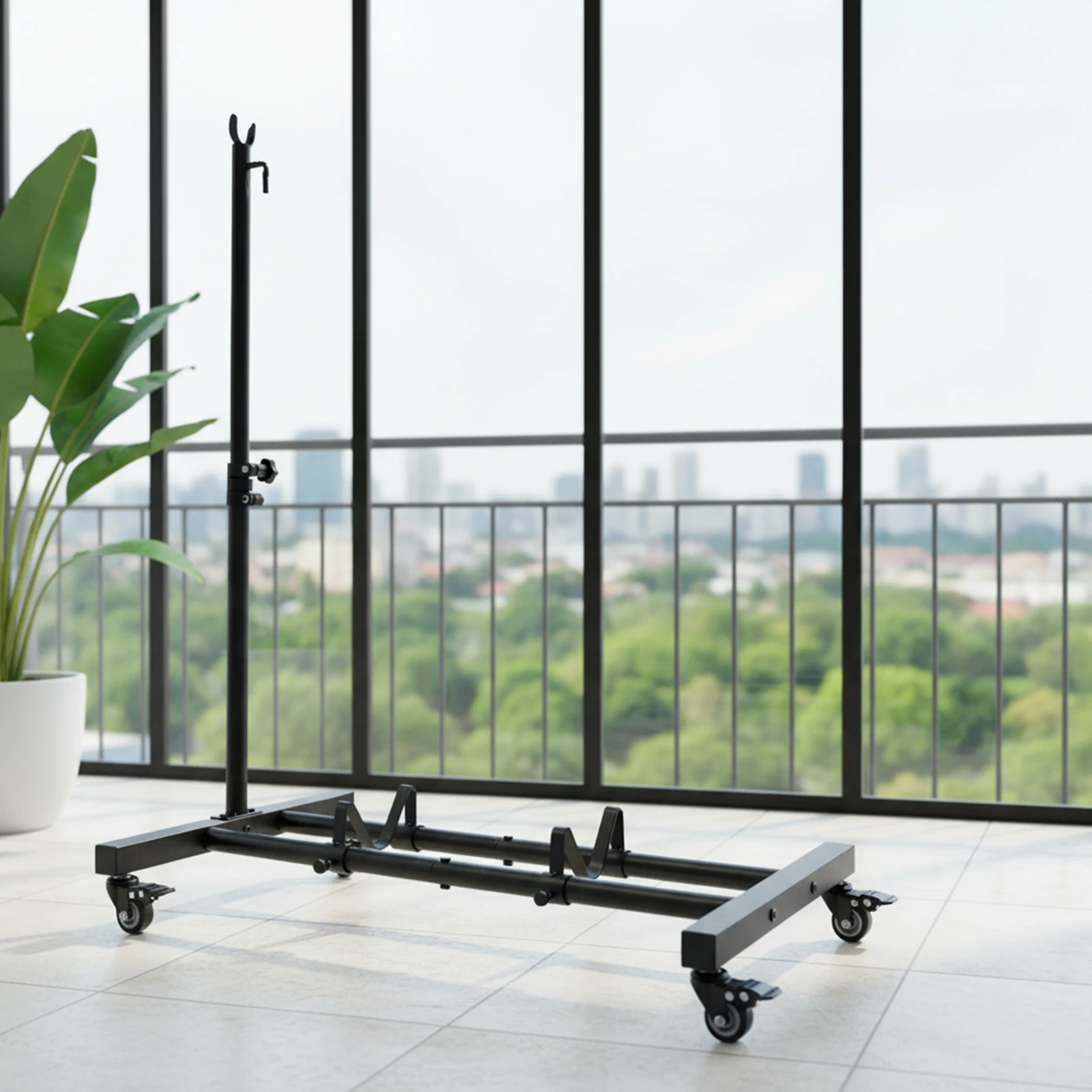 

Вертикальная стойка для хранения велосипедов, подставка для велосипедов (железные колеса)