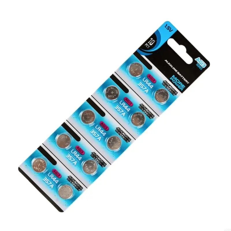 10pcs/20pcs AG13 LR44 Alkaline Button Cell Batteries 1.55V Perfect For Clocks And Portable Electronics Long last Power