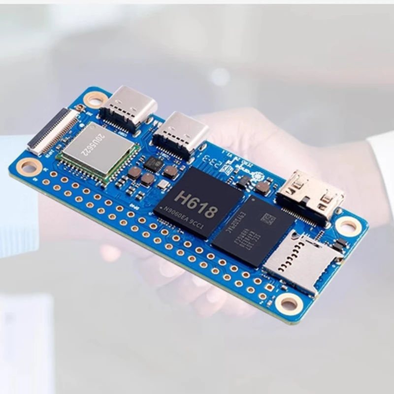 Placa de desarrollo para OrangePi Zero2W, accesorios de computadora, 1GB, 1,5 GB, 2GB, 4GB, DDR4, Mini PC, H618, WiFi5, BT5.0 BLE