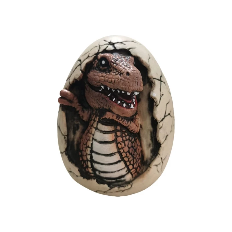 Jurassic Dragon Egg Latex Foam Decoration Realistic Dinosaur Egg Prop For Garden Centerpiece Party Table Decor Kids Easter Gift