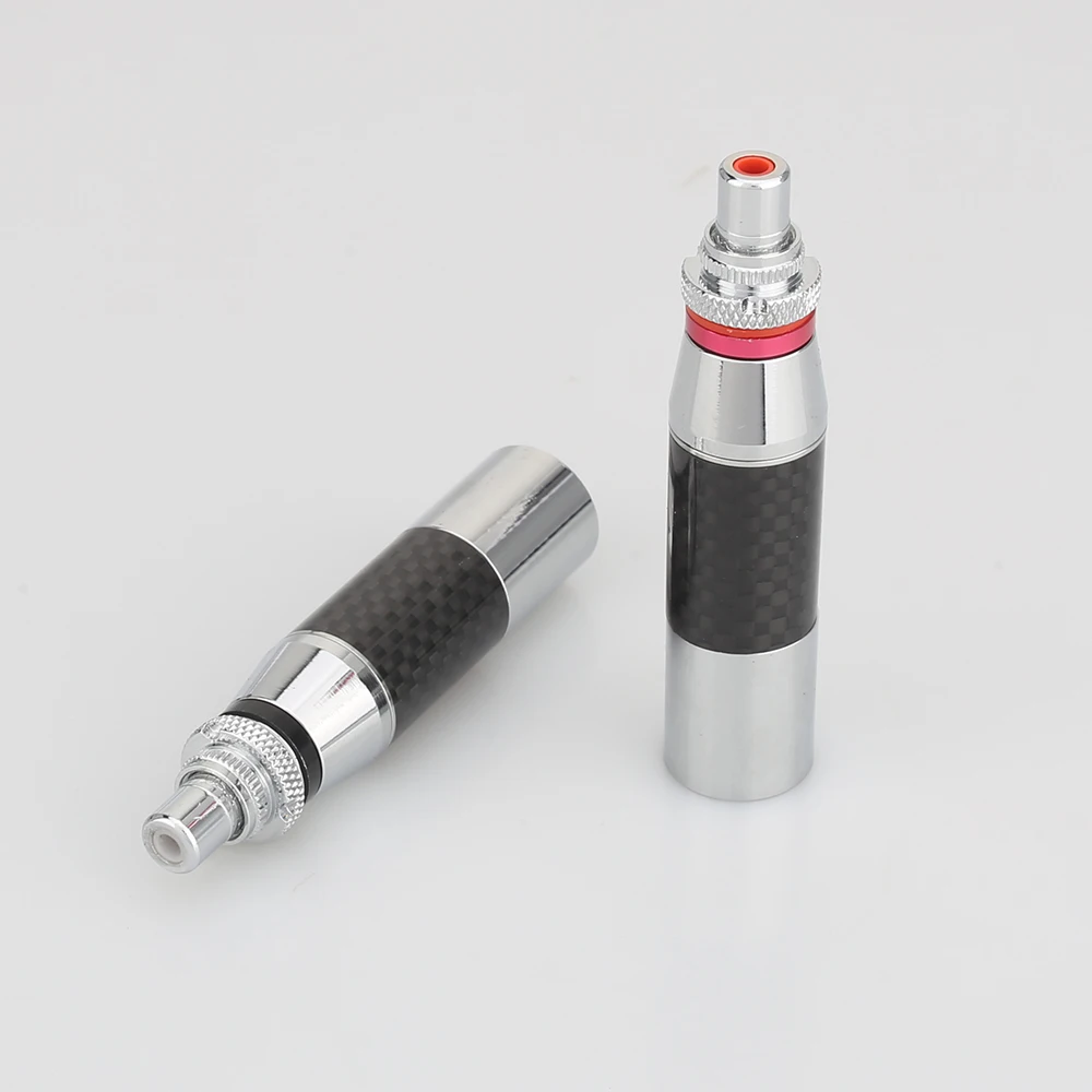 Kualitas Tinggi 4 Buah 3pin XLR Laki-laki Perempuan Ke RCA Perempuan Soket Adaptor Emas Seimbang Kabel Steker Phono Speaker Amplifier Jack