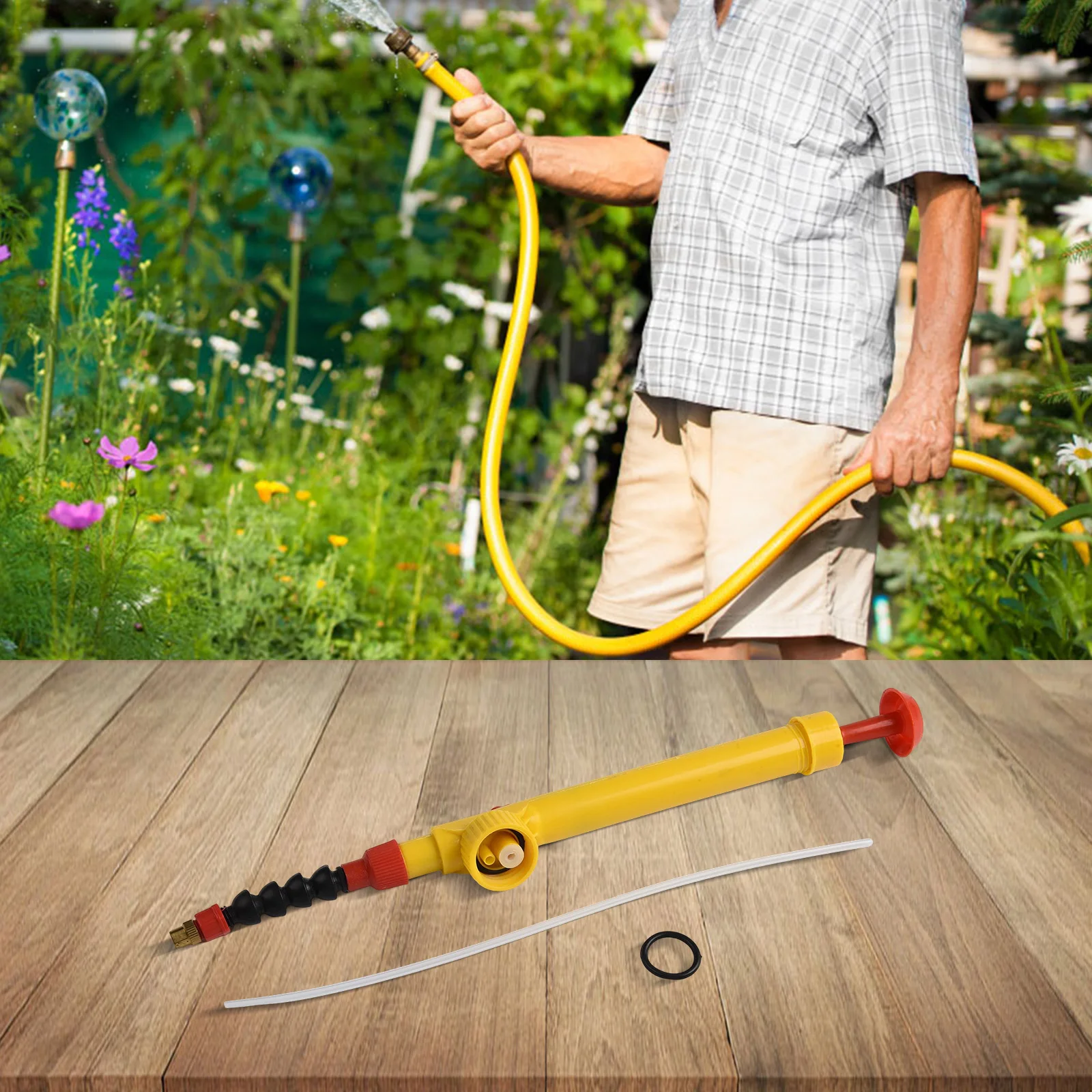 Compact Portable Watering Nozzle Efficient Mist Spray Watering Spray Head Versatile Compatibility Direct Spray Option