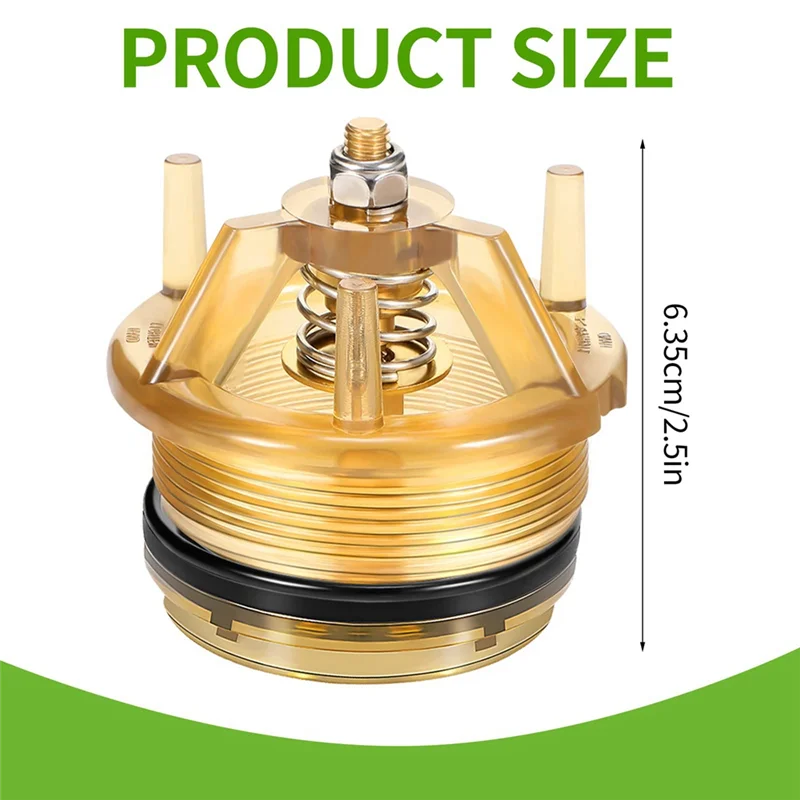 -A14E 2-х предметный комплект для ремонта капота и виски из латуни 905-212, совместимый с 765-1 дюймов и 1-1/4 дюйма для предотвращения обратного потока и вакуума B