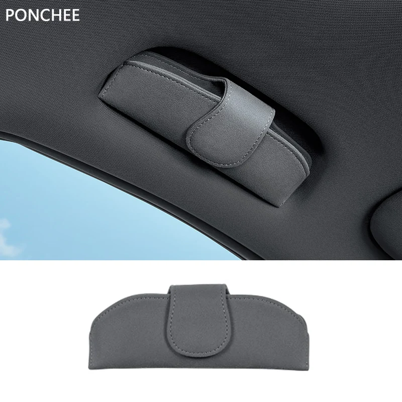 

For BYD Sealion 7 2024-2025 Car Glasses Case Roof Handle and Sunglasses Clip Automobile Interior Modification Products