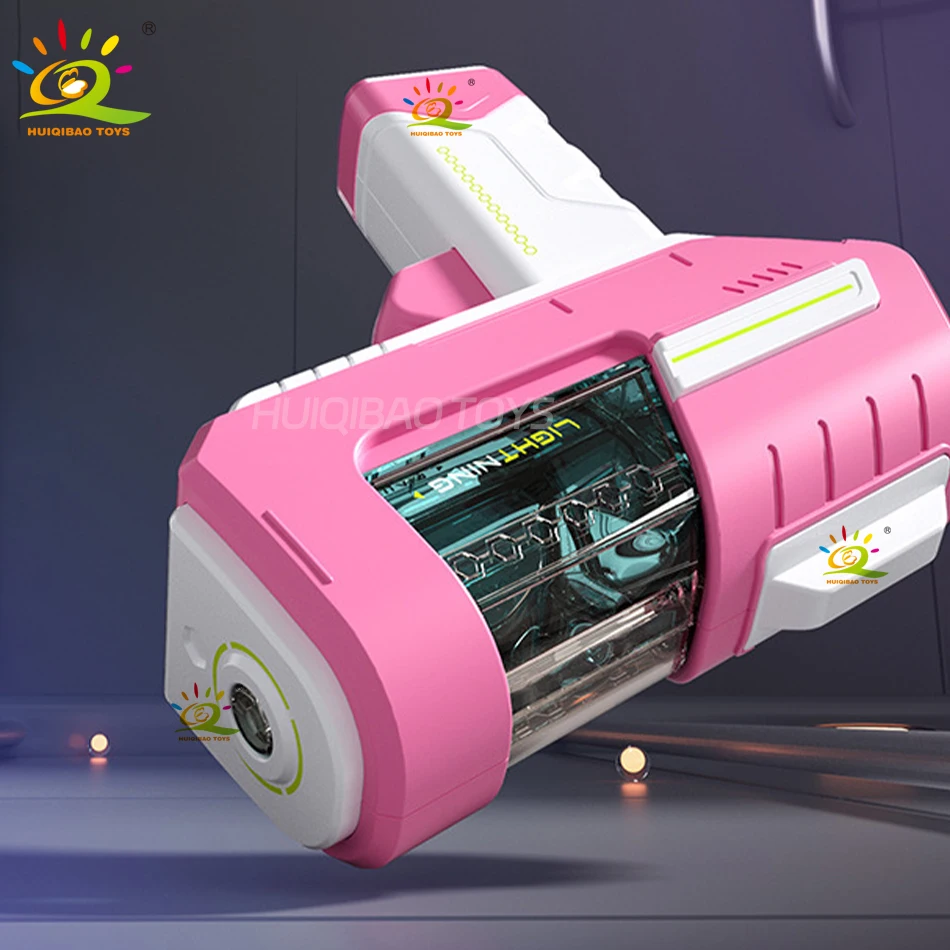 HUIQIBAO 2025 مسدس مياه شفاف للمساحة لعبة إطلاق النار الصيف في الهواء الطلق اللعب الرياضات المائية ألعاب الشاطئ للبالغين هدية #3