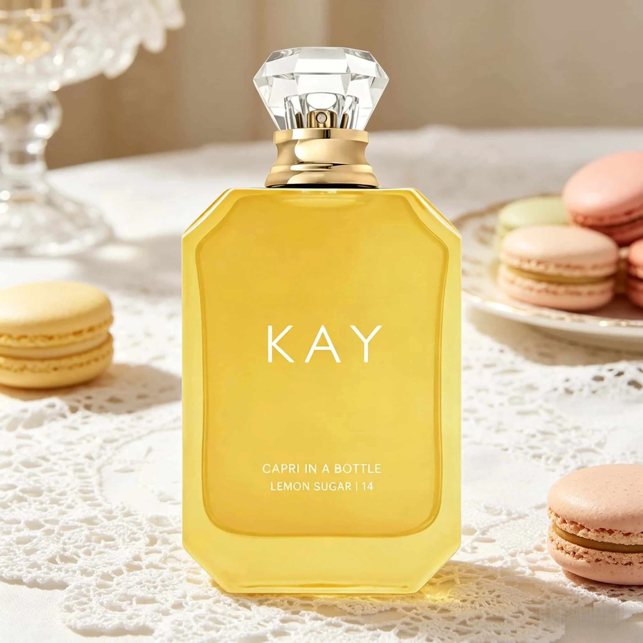 

KAYLI Lemon Sugar 14 | Eau de Parfum - Sweet Gourmand Citrus Perfume for Women,Lemon & Sugar, Ideal Gift