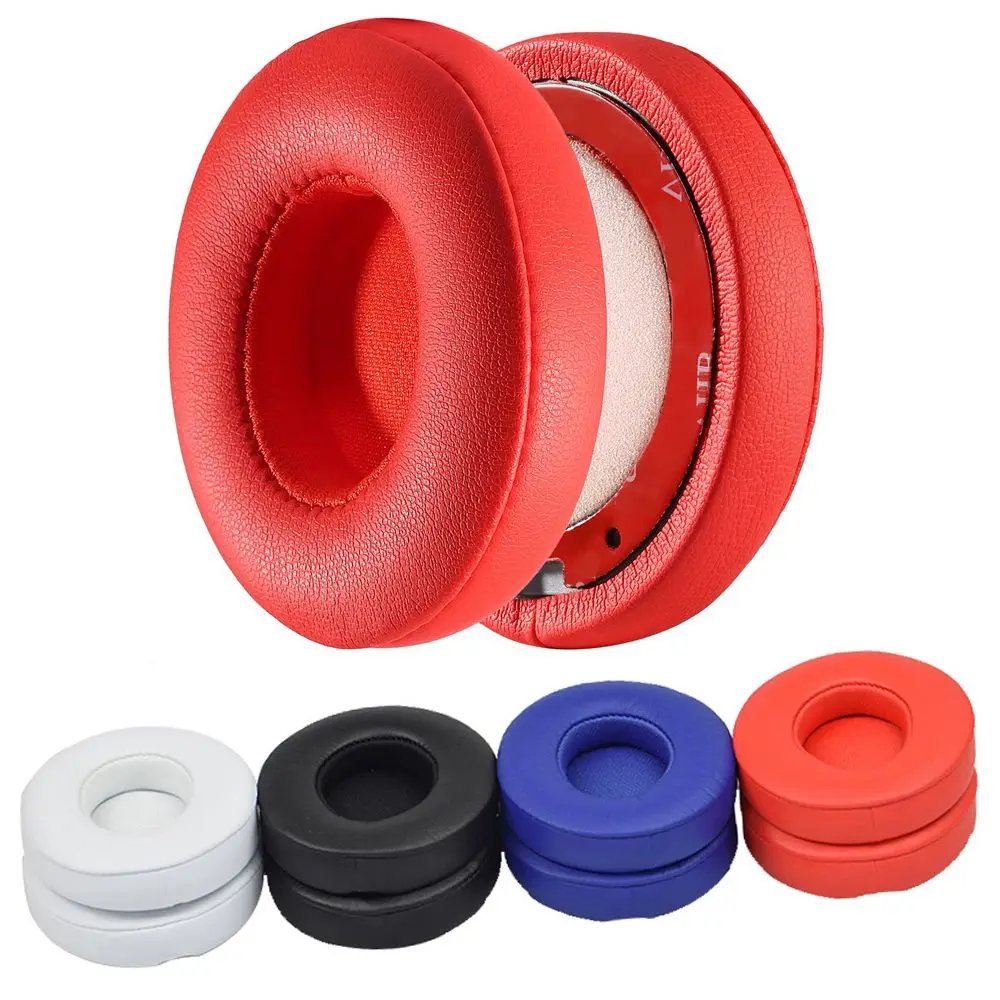 1 Pair New Bluetooth Case Cover Earpads Headset Replacement Cushion For Beats Solo 2 3