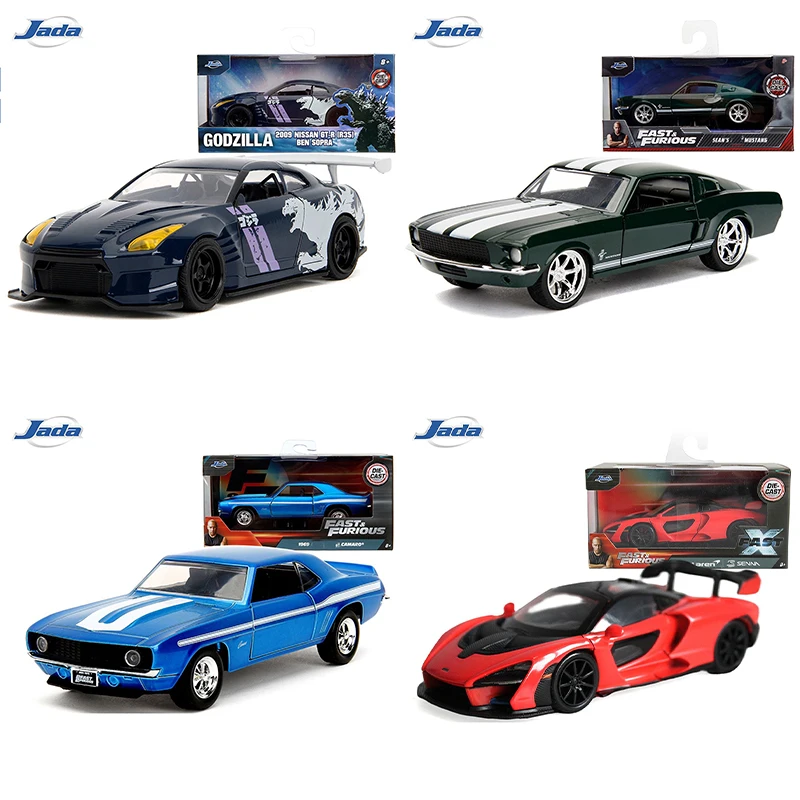 

JADA 1:32 спортивный автомобиль, литая модель автомобиля из сплава, коллекция украшений, подарочные игрушки для детей и взрослых
