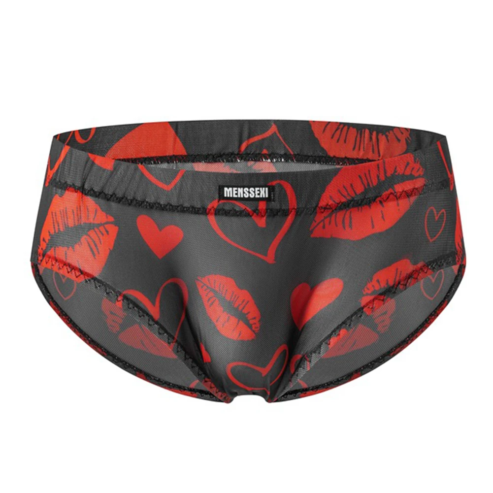 ملابس داخلية للرجال متعددة الألوان، ملابس داخلية شفافة للرجال، ملابس داخلية قابلة للتنفس، طراز كلاسيكي مريح #2