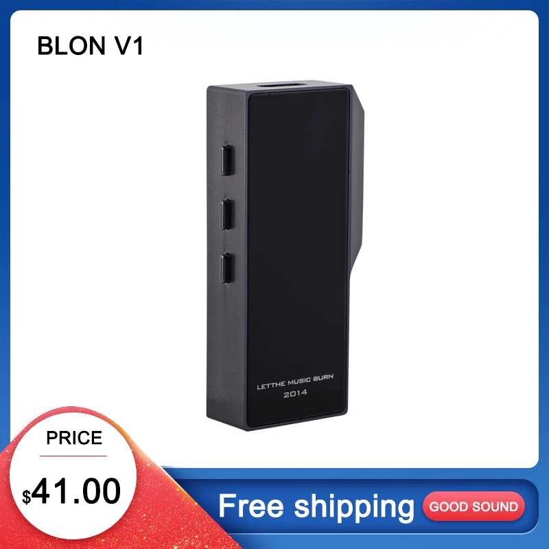 

BLON V1 Dual CS43131 Chips Portable DAC/AMP с универсальными выходными портами и высококачественной проводкой