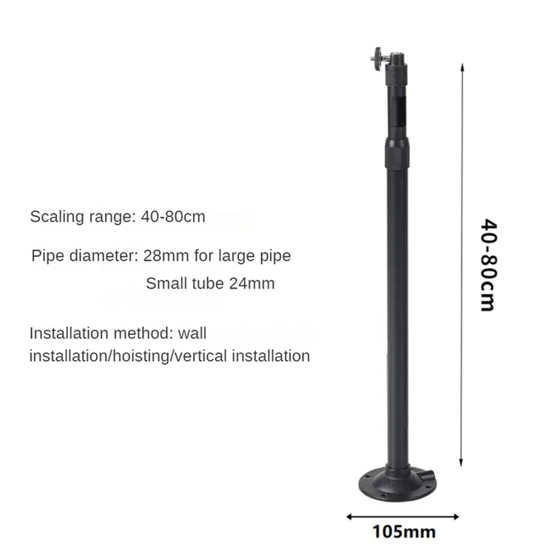 Soporte Universal para proyector, montaje en pared para cámara, soporte giratorio de 360 °, M6