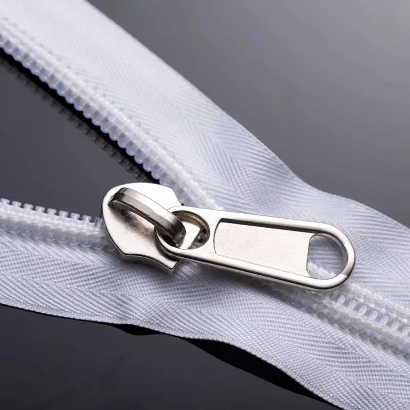 10 sztuk non-lock grube metalowy zamek błyskawiczny suwaki Zipper akcesoria suwaki ze stopu cynku dla nylonowy zamek 3 #5 #8 #10 #