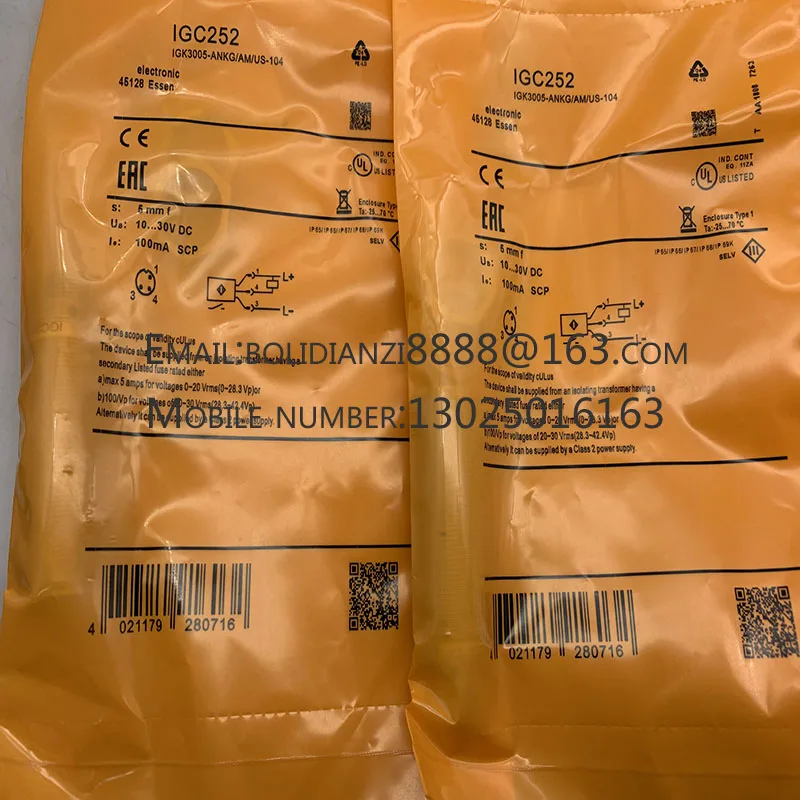 

The brand-new original sensor IGC225 IGC226 IGC227 IGC228 warranty for one year in stock