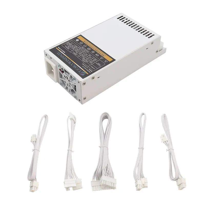 T.F.SKYWINDINL 600W Full Modular 1U Flex ATX PSU PC Power Supply 110-264V ENP-7660B For K39 A4 S3 G5 ITX Mini Case Game Desktop