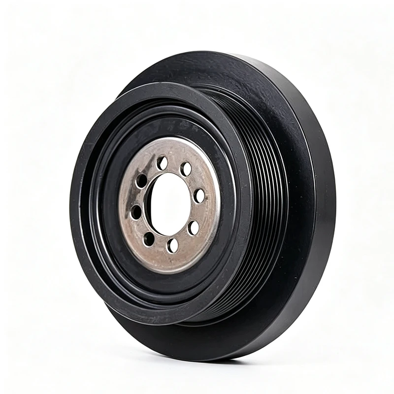 #￥for11237573655 EngineCrankshaft Harmonic Balancer Pulley Fit N55 F30/F34/F07/F10/F02/X3/X5 Turbo InlineSixCylinderEngine Parts