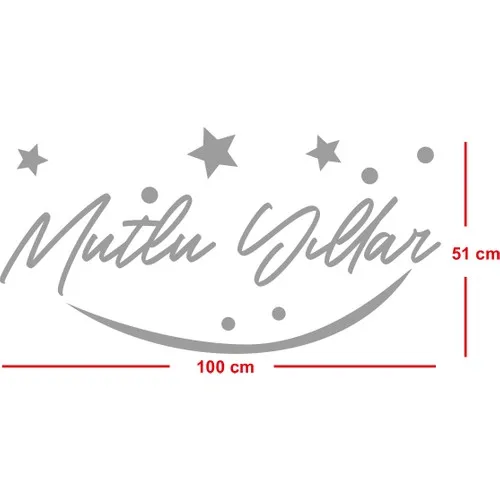 MIGNATIS-Feliz cumpleaños, letras y Gülücük Mark Icon, escaparate de cristal de Navidad, decoraciones de tienda-blanco