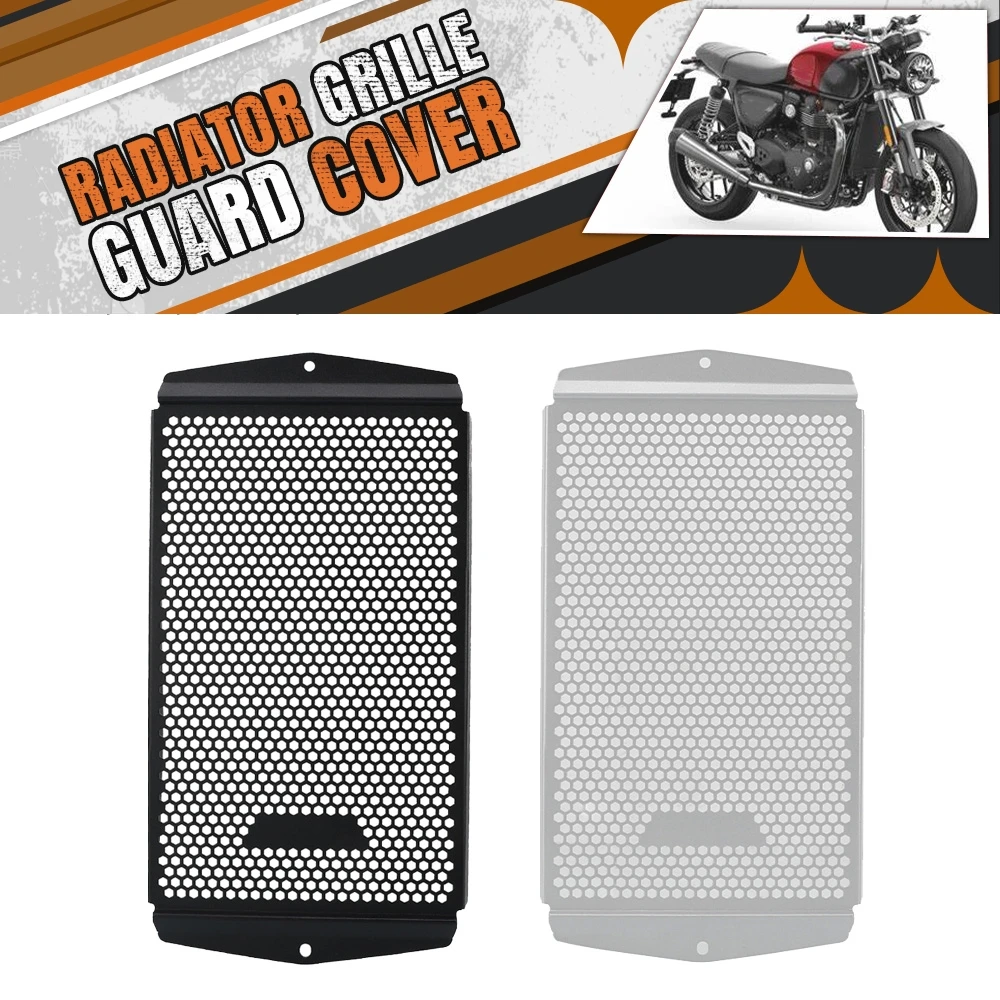 

2019-2024 For Bonneville Speed Twin 1200 900 Thruxton RS Street Cup Scrambler Motorcycle Radiator Guard Protector Grille Cover