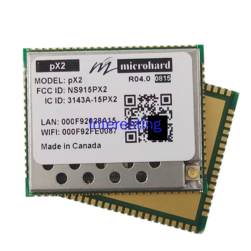 Microhard PX2 Module Original Imported WIFI Ethernet Digital Image Transmission and Data Transmission Integrated Model MESH