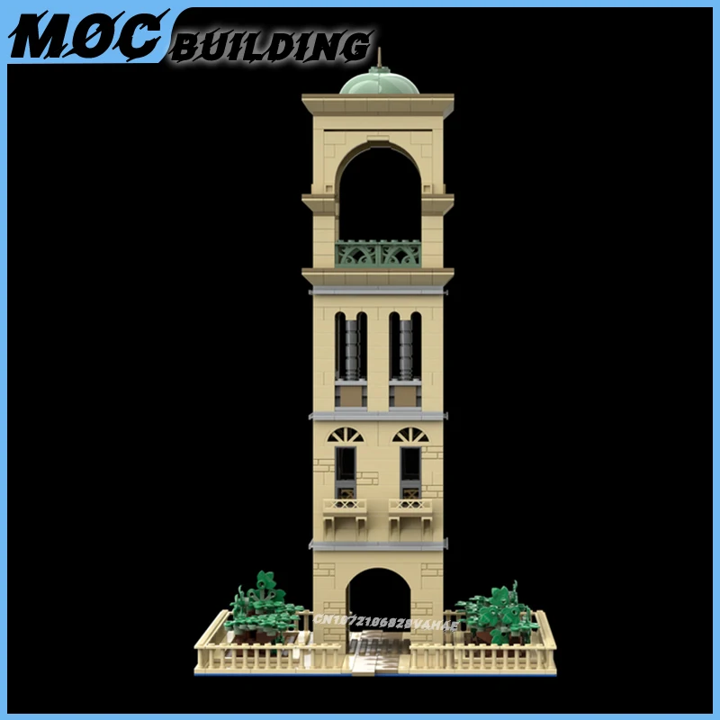MOC اللبنات سلسلة أفلام الفضاء Theed نمط منزل نموذج برج العمارة الجمعية اللعب الطوب لتقوم بها بنفسك هدايا عيد الميلاد الإبداعية