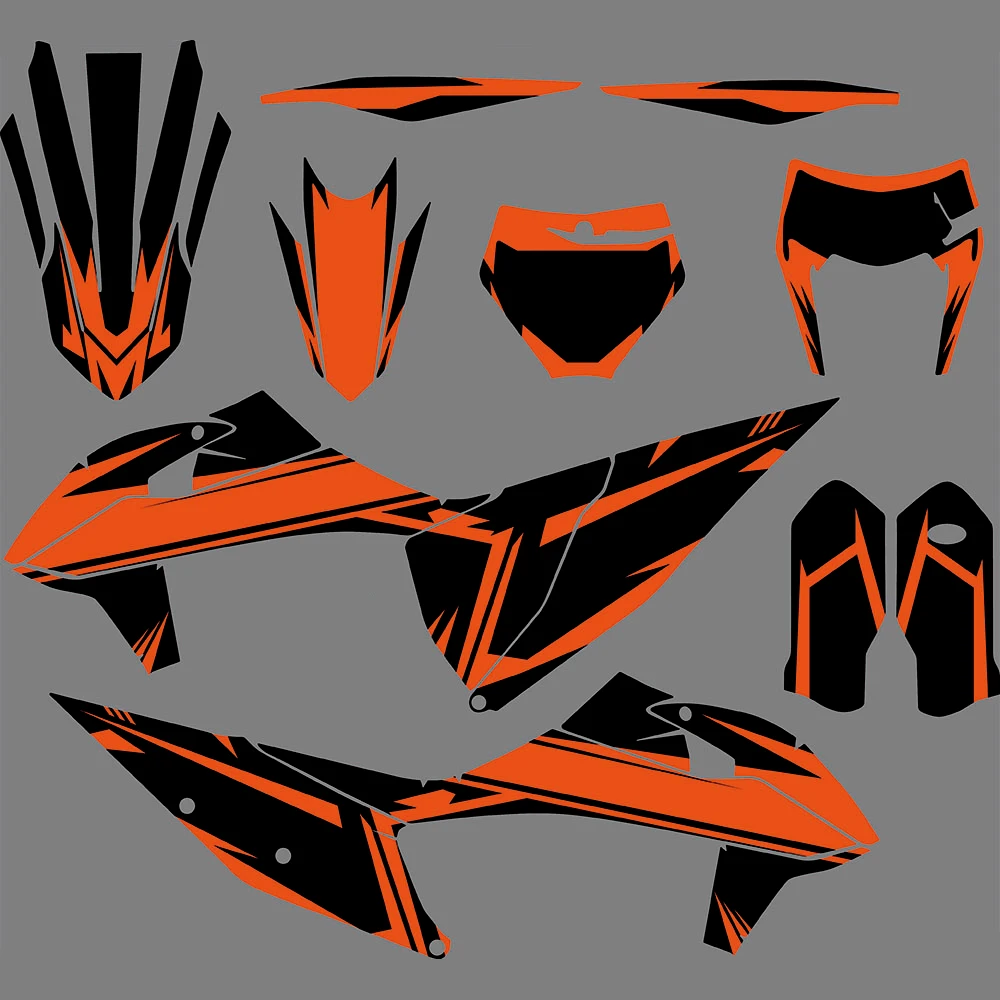 Decal Sticker For KTM EXC EXC-F XCW-F 2020 - 2023 SX SXF XC XCF 2019 - 2022 2020 2021 125 250 300 350 450