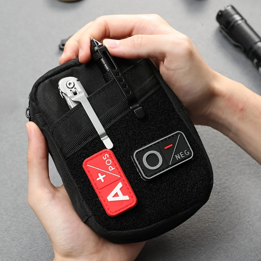 Small EDC Organizer Pouch, EDC Pocket Organizer for Men, EDC Pouch Organizer Utility Pouch for Multitools
