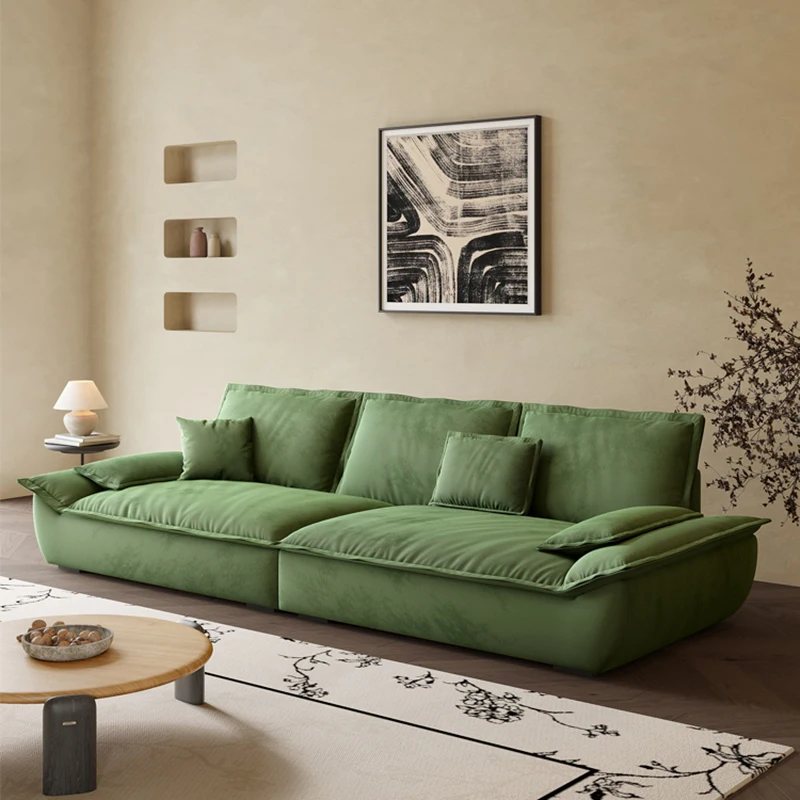 European Lazy Living Room Sofa Floor Reception Nordic Luxury Living Room Sofa Scratcher Cats Bedroom Canape Salon Home Furniture