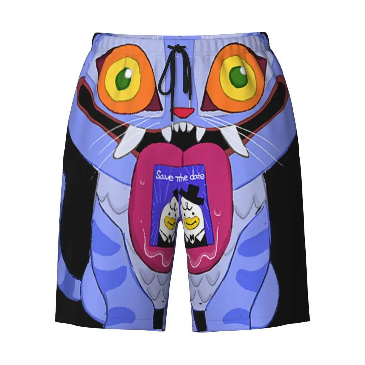 Derpy Pantaloncini da surf Huntrix con licenza ufficiale Estate Y2K Pantaloni corti da spiaggia retrò Uomo che corre Costume da bagno modello ad asciugatura rapida
