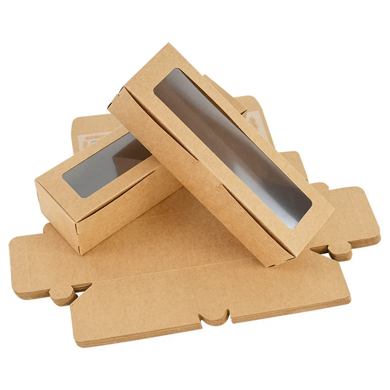 Macaron Boxes With Clear Window 20pcs