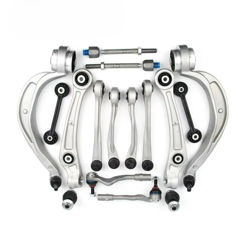 

14 PCS Front Suspension Kit Straight Arm Horizontal Pull Rod Ball Joints Control Arms Sets for Audi A4L B8 8K0407151B