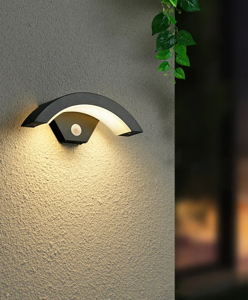 18w Sensor Outdoor Waterproof Wall Lights Garden Porch Wall Lighting LED Wall Lamps Aluminum AC86-265 image 6